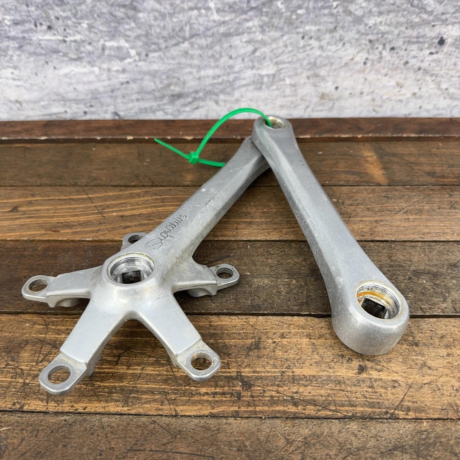Vintage SR Signature Crankset 165mm 110 BCD Square Taper 165 Japan Road Bike