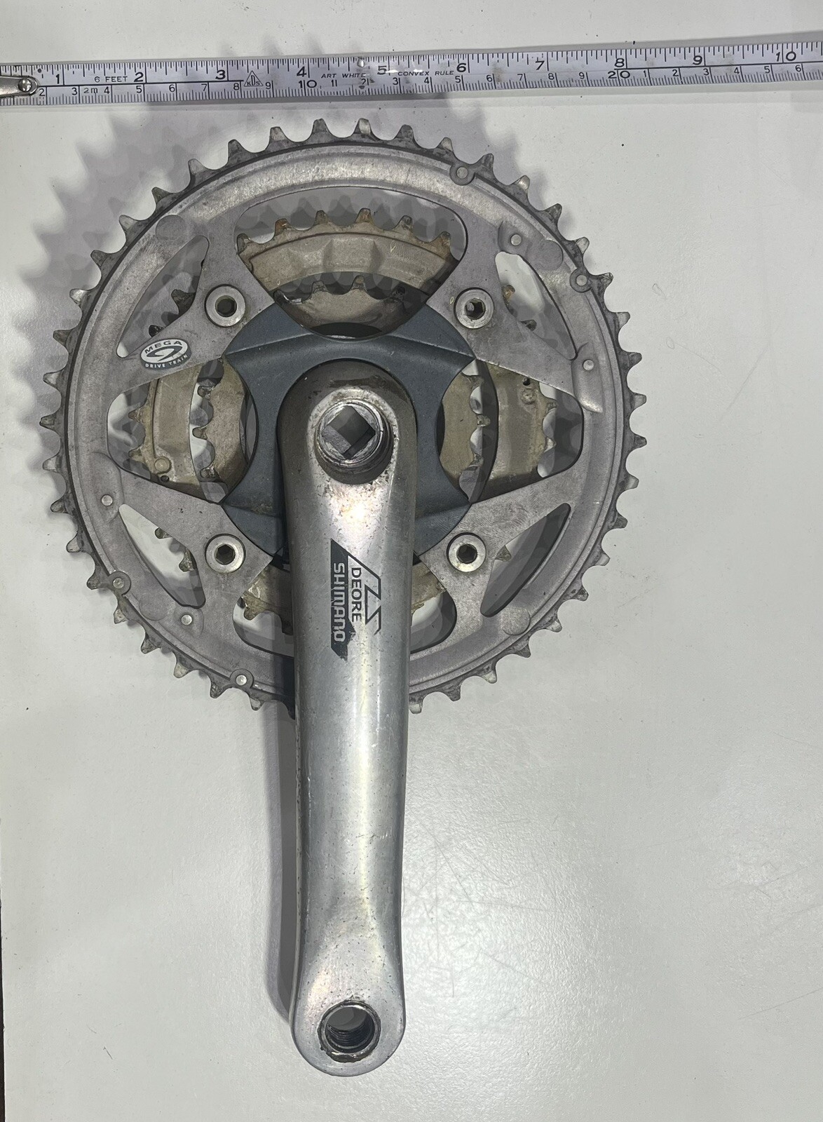 Shimano Deore LX FC-M570 175mm MTB Crankset Chainrings Made in Japan Set of 4