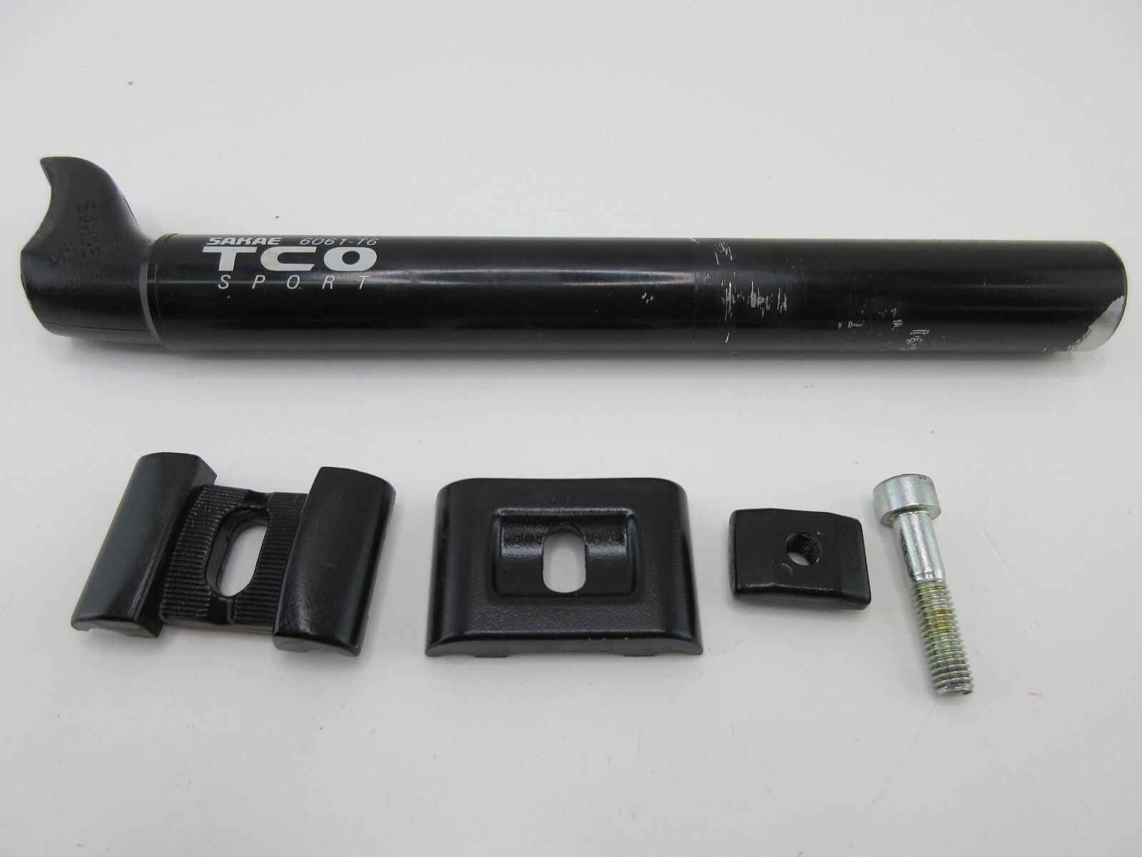 Vintage SR Sakae TCO Sport Seatpost 27.2 mm Black Seat Post 260mm