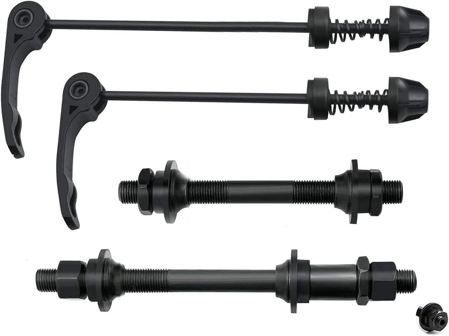 Iron Quick Release Axle Set for Mountain and Road Bikes – Lightweight & Reliable