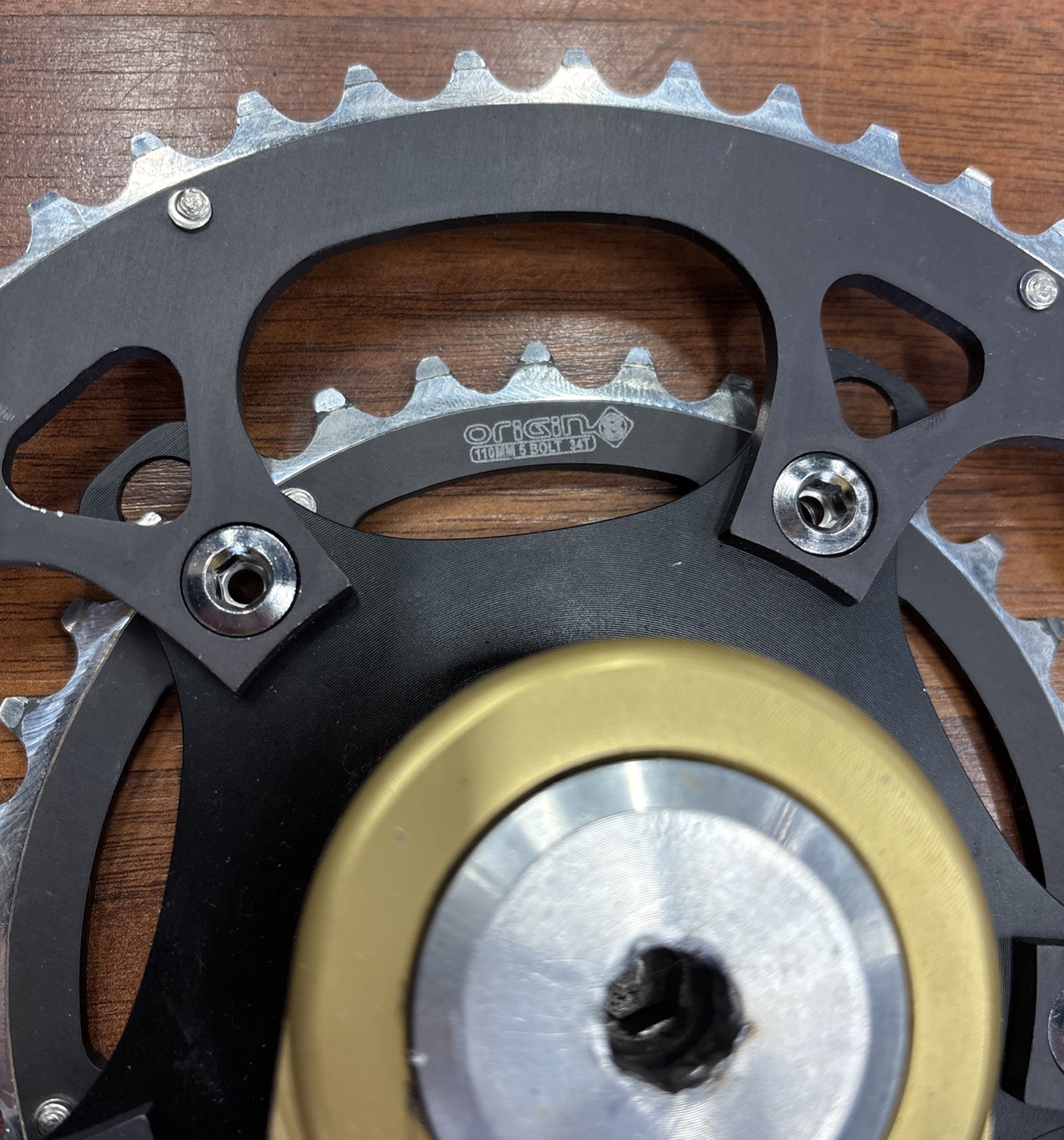 PowerCranks Adjustable Crankset 145 150 155 165 170 175 180 Rare USA Gold