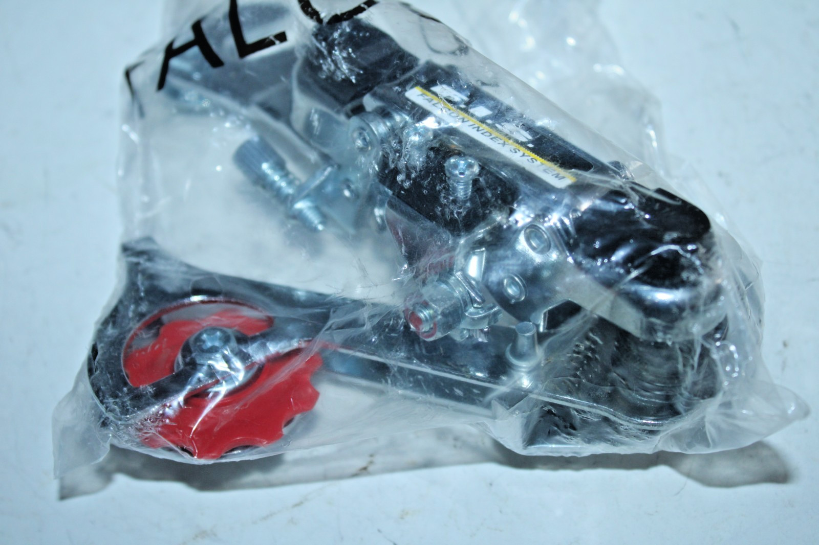 Falcon Rear Derailleur XA-07 Long Reach 7/8 Speed Index w/Hanger Silver Commuter