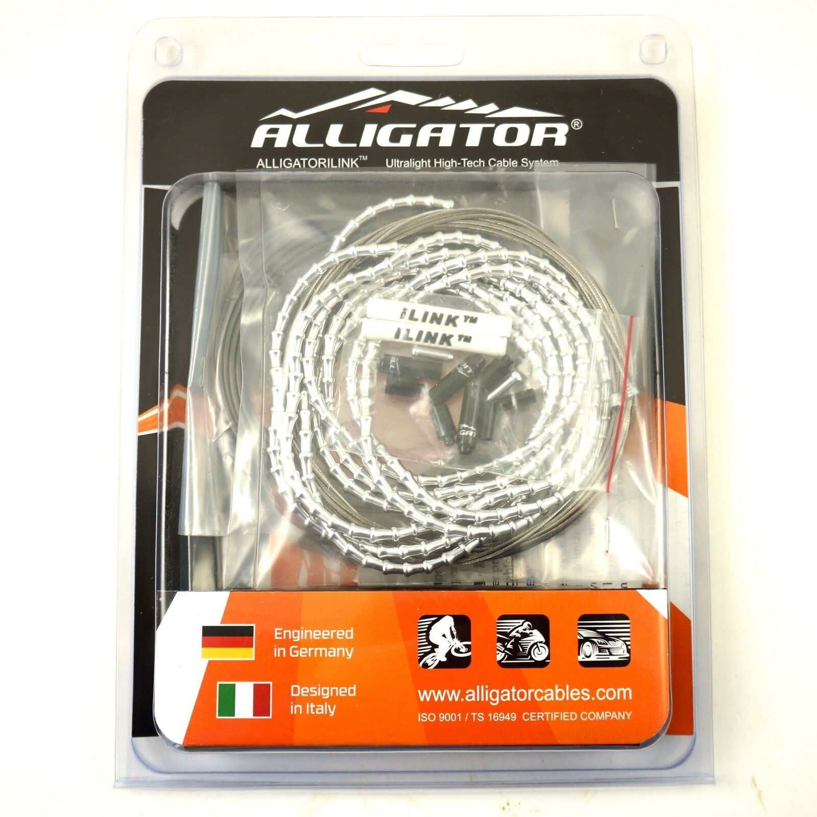 7 Color Mini Alligator I-Link 4MM Bike Shift Cable Set 31 strand Superior Shine