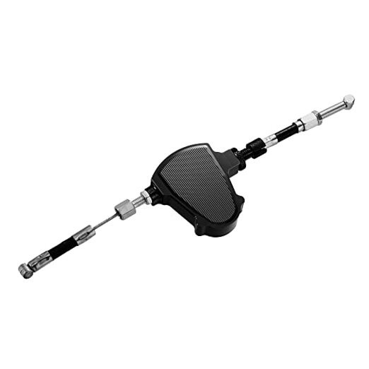 Universal CNC Aluminum Alloy Motorcycles Easy Stunt Pull Clutch Cable Black