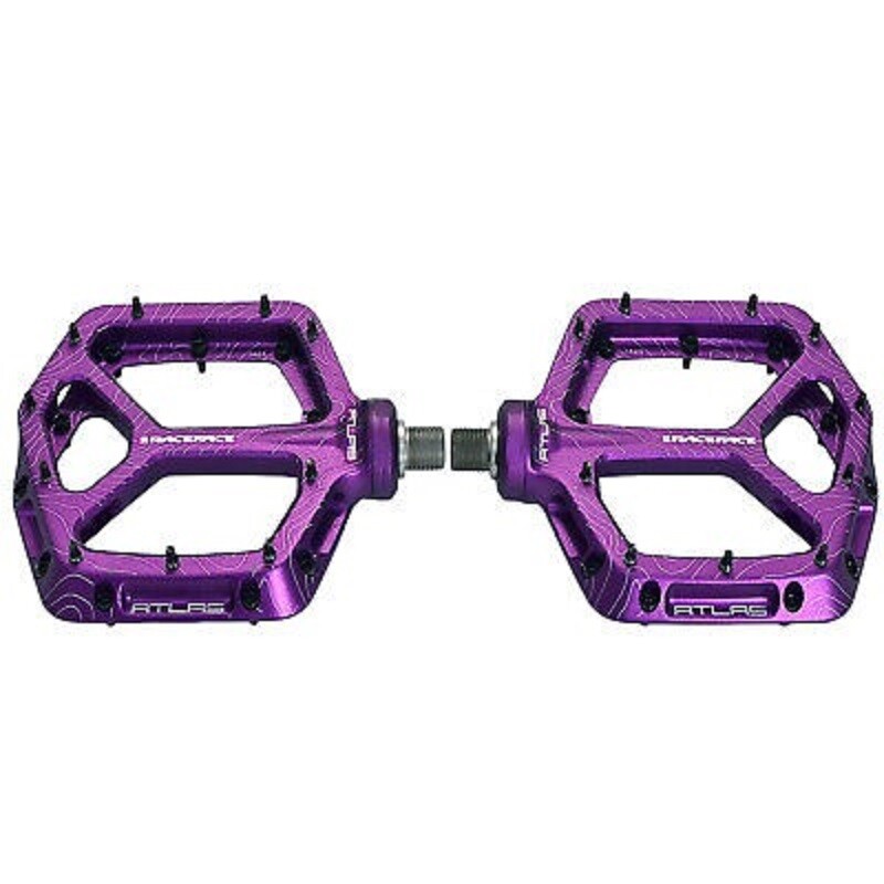 RaceFace Atlas Bike Platform Pedals , Purple
