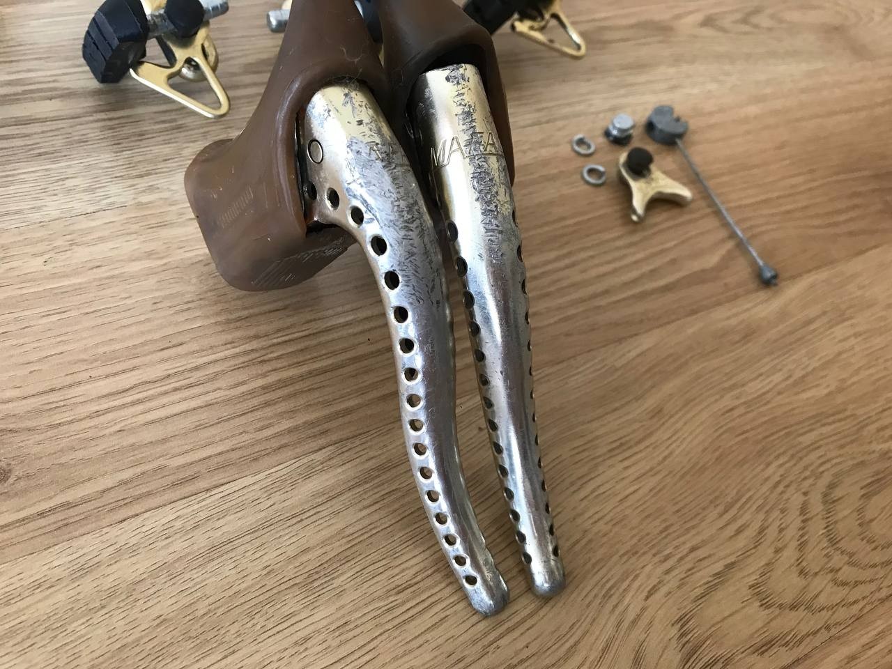 caliper center pull brakes Mafac 2000 Gold Edition