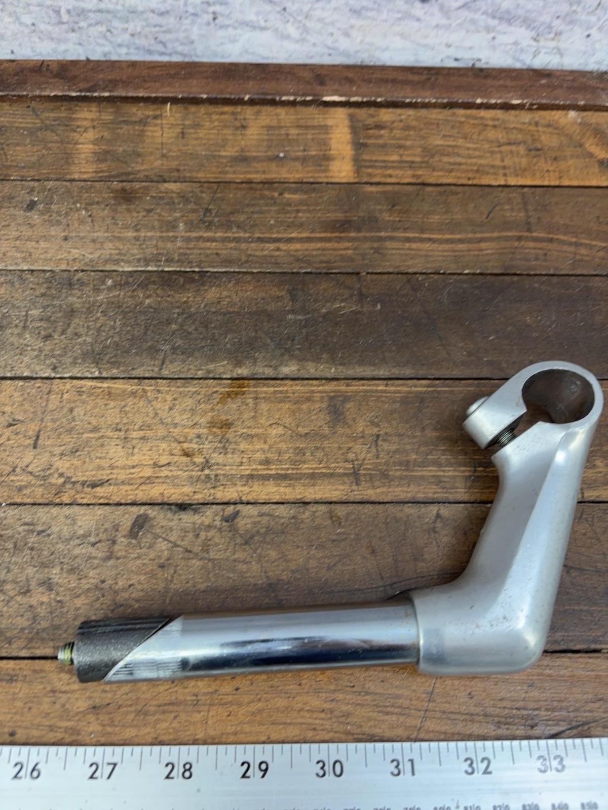 Vintage Sakae MT Quill Stem 22.2 5.4 Clamp Silver Japan Riser MTB Bar Cafe Bike