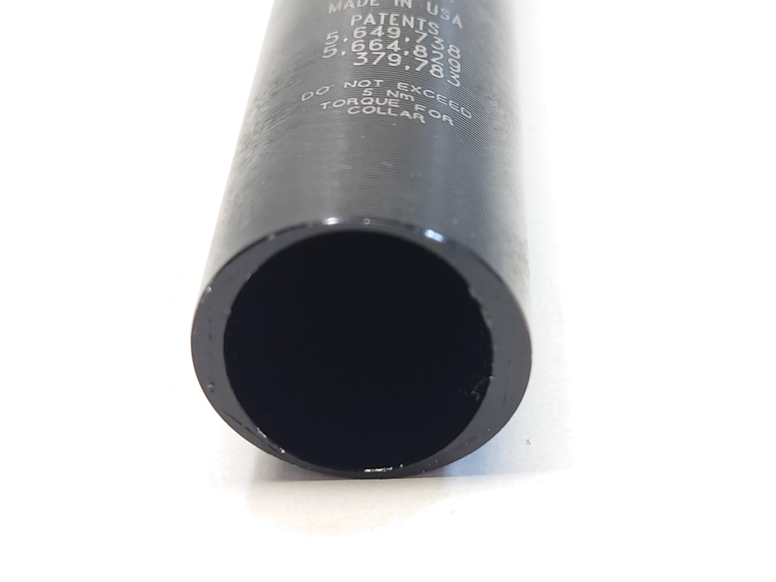 Thomson Elite Bike Bicycle Seatpost Zero Offset 27.0 x 330mm Black