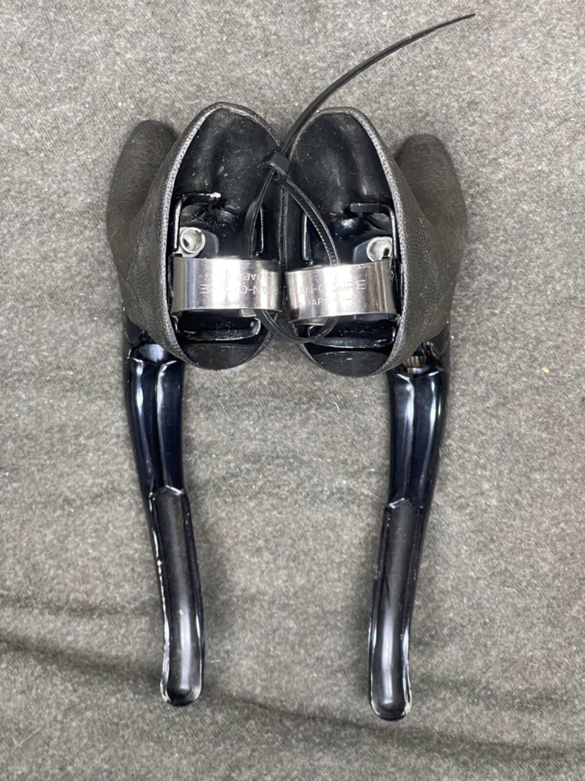 Vintage Dia Compe Gran Compe Brake Levers MISSING SPRING on left lever