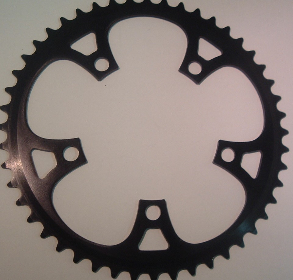 SR Japan 307 48T x110BCD Road/MTB Black Chainring- NEW/NOS- 5/6/7/8/9-Spd-NIB