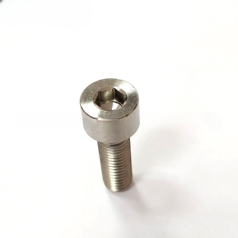 Titanium Bolts M7x20/25/30/32/35/40//43/45/50mm Cap Hex Head Screws Ti Fasteners