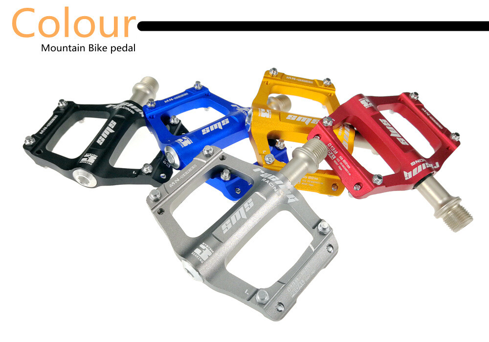 SMS Ultralight Cnc Aluminum Alloy Bike Platform 3 Bearings Non-Slip Pedal