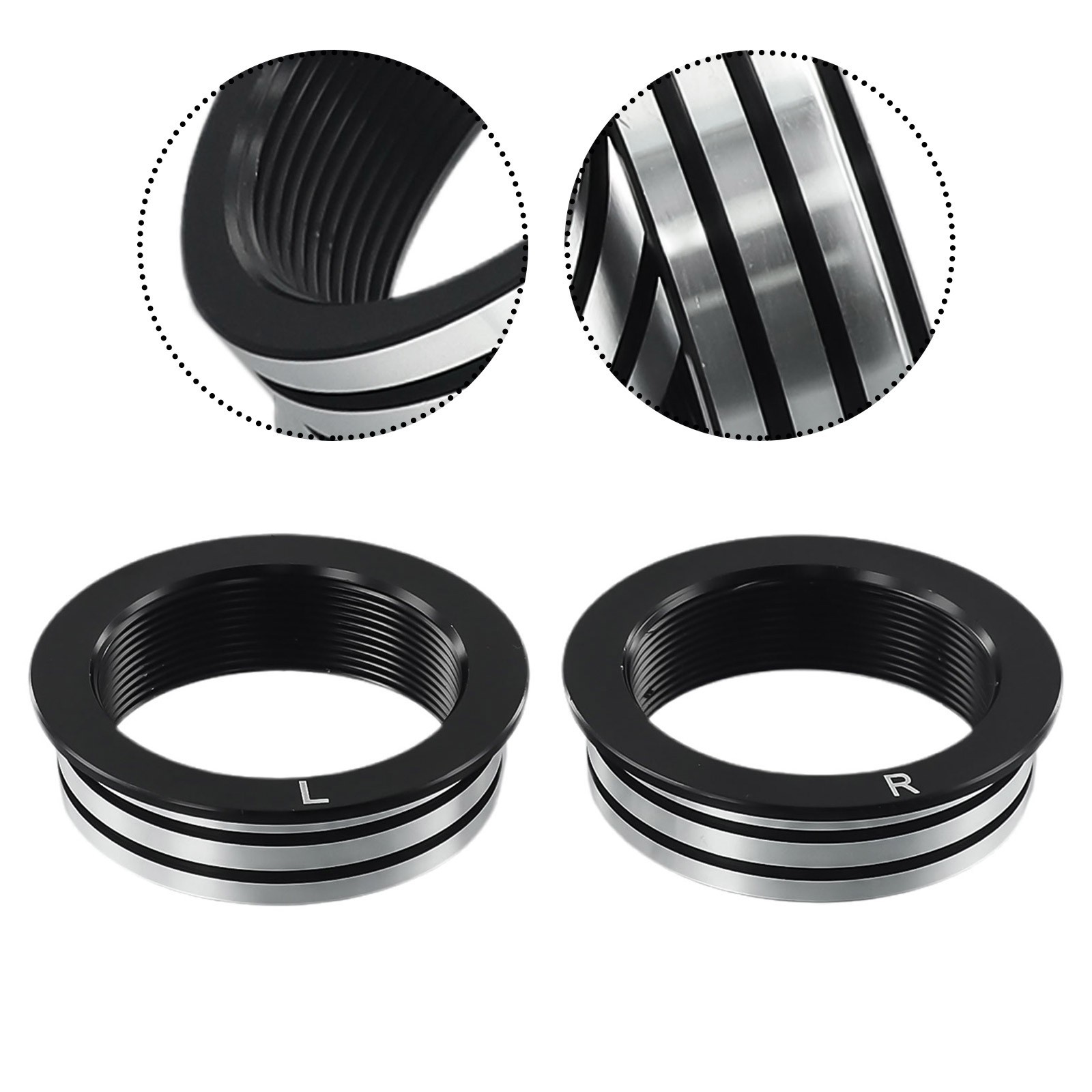Bike Bicycle Bottom Bracket Conversion Adapter BB30 To BSA Converter 42mm New