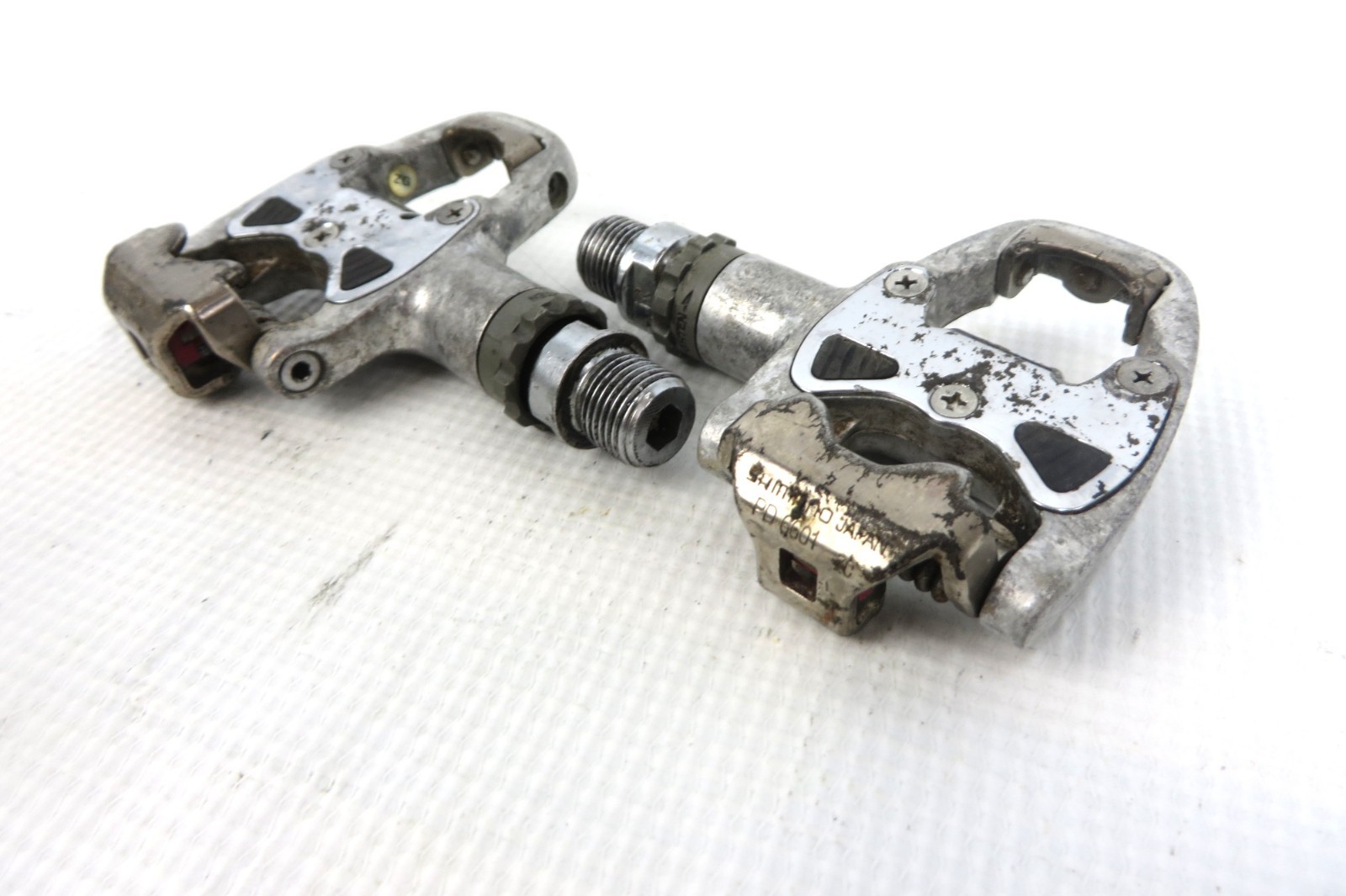 SHIMANO ULTEGRA PEDALS PD-6601 Road Bike Japan SPD-SL Lightweight 340g Pair