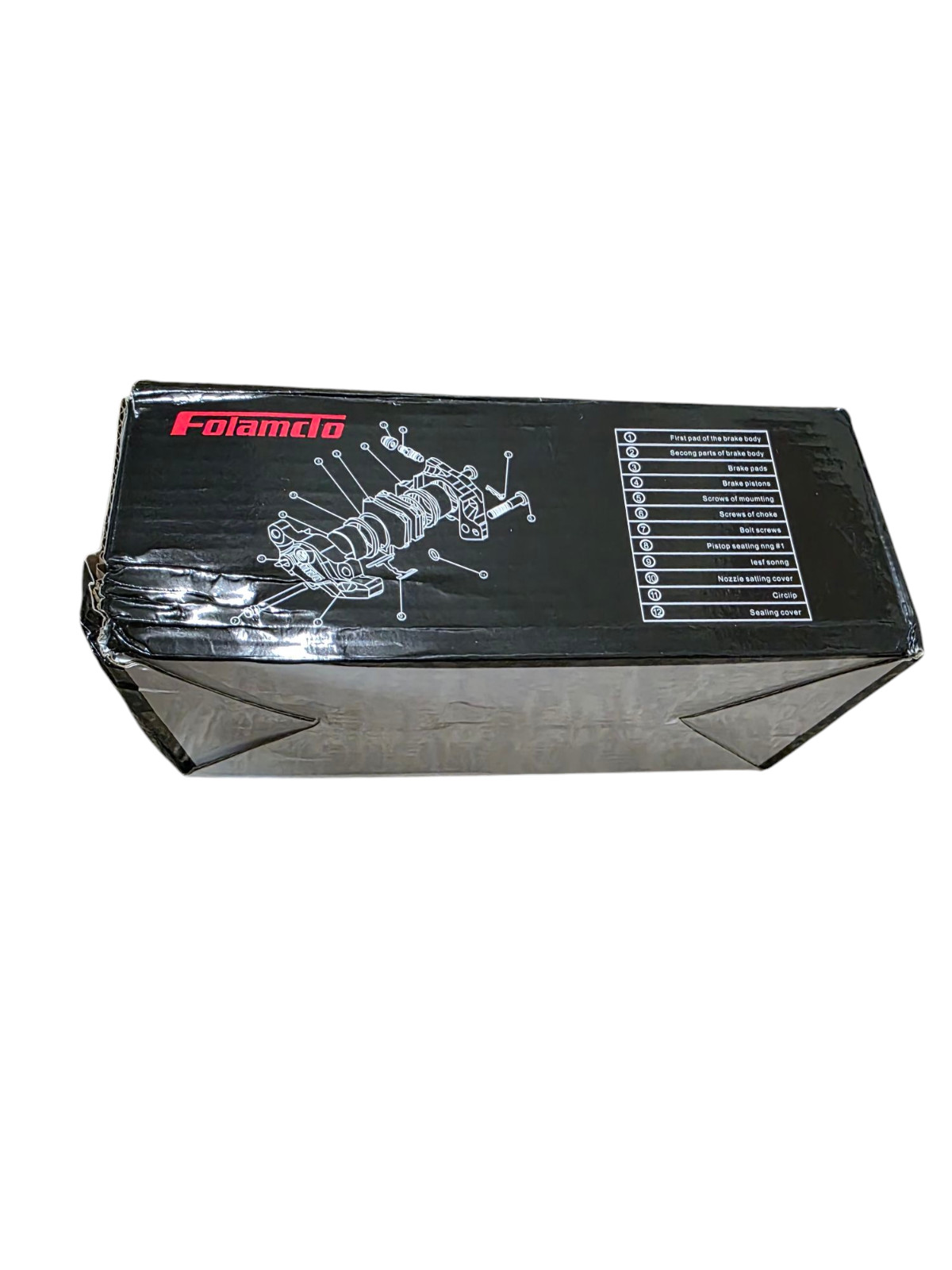 Disc Brake Caliper Front 4 Piston Radial Mounting 82mm for Motorcycle