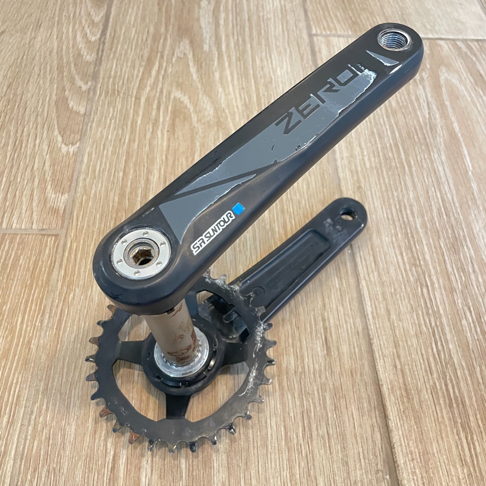 Suntour 1x ZERON 30T Aluminum MTB Crankset 175mm SR