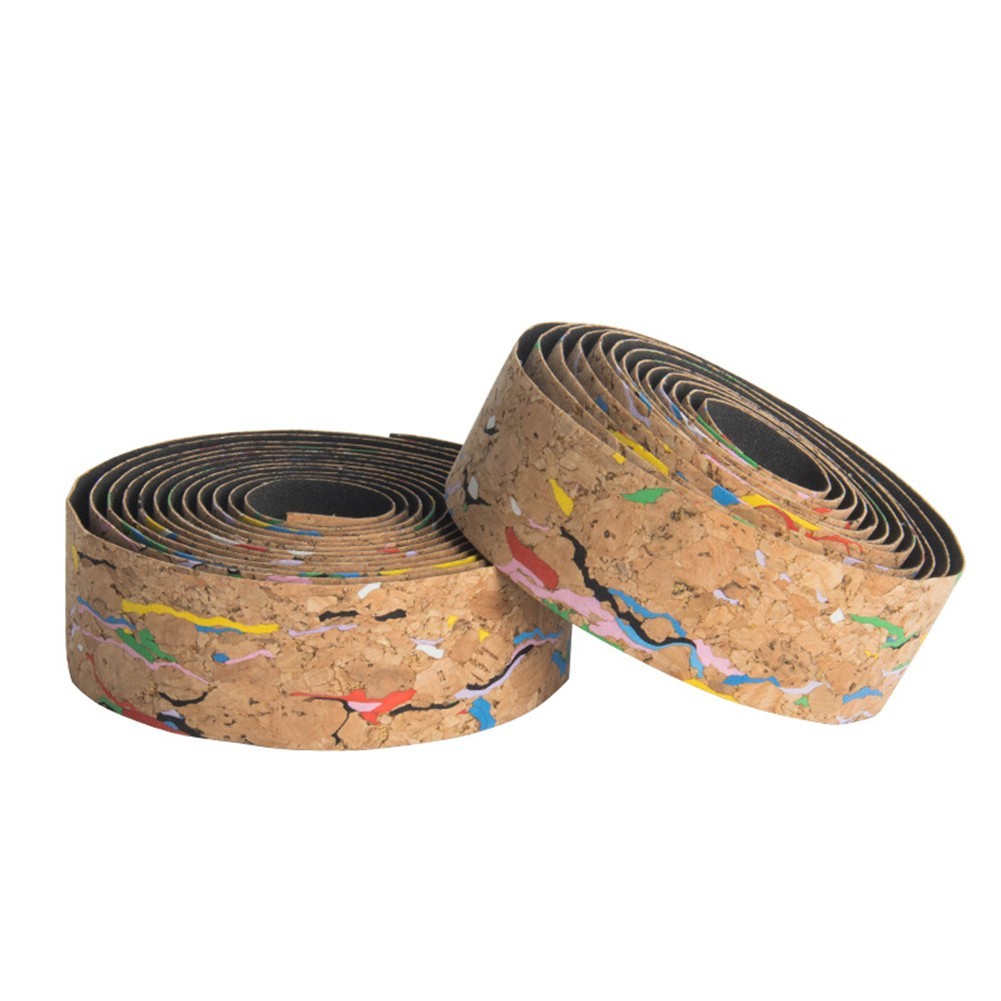Cushioned PU Handlebar Tape for Comfortable Cycling 2150mm Length Brown
