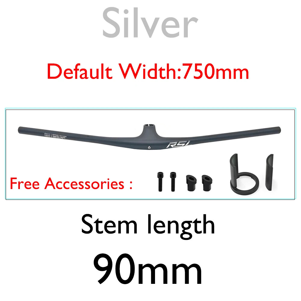 Integrated Full Carbon MTB Handlebar Cockpit 13° Stem Mountain Handlebar 750mm