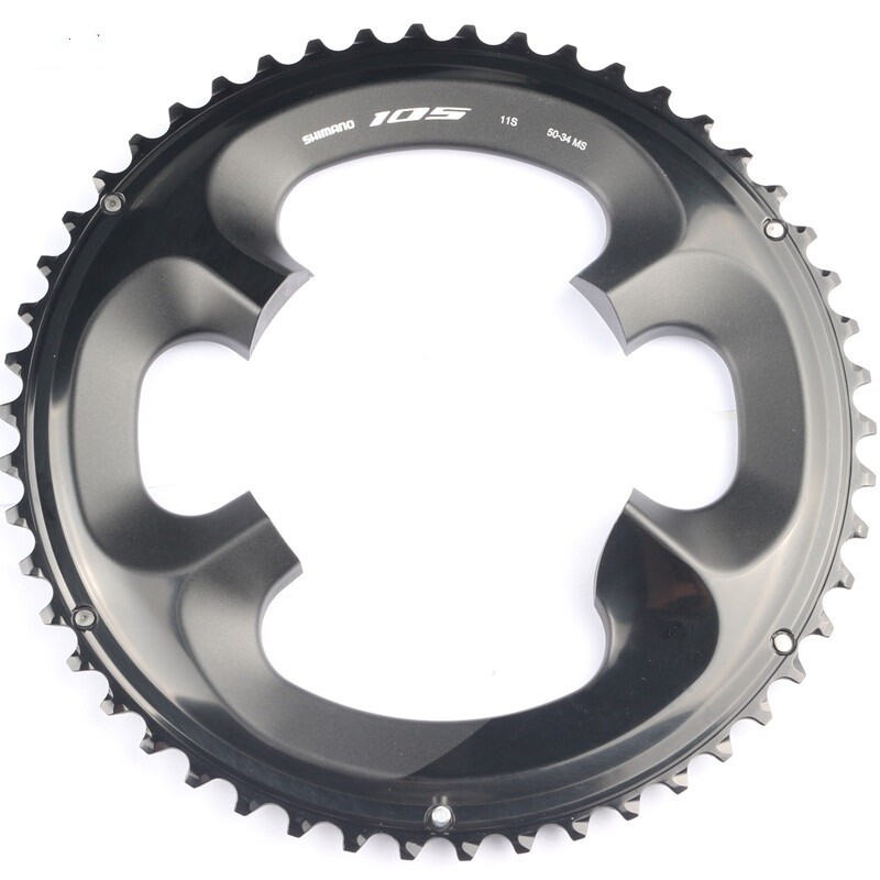 New Shimano 105 R7000 2×11 22-Speed Road Bike Double Chainring 50-34T W/O Bolts