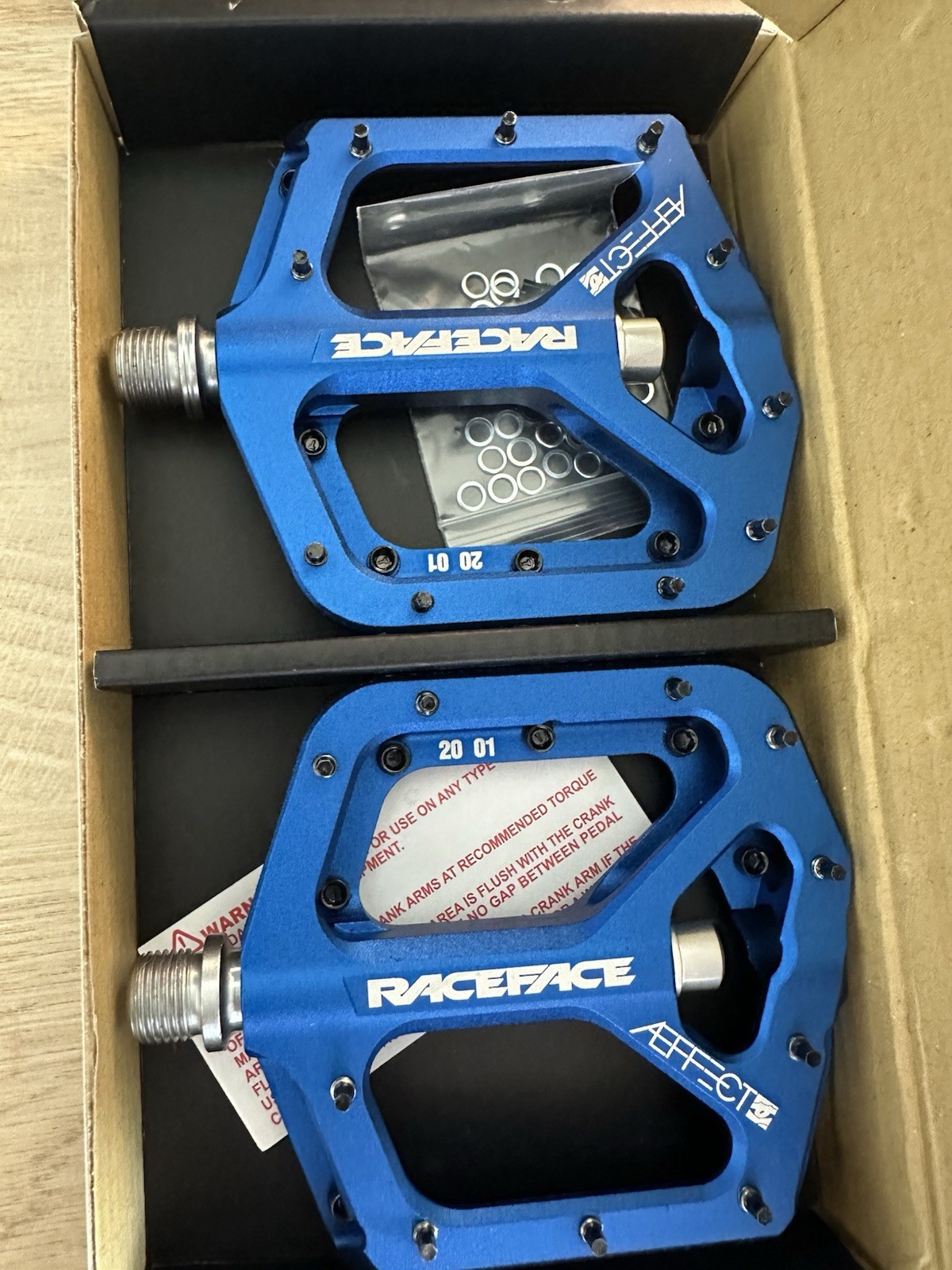 Race Face Aeffect MTB Pedal Set Blue 9/16″