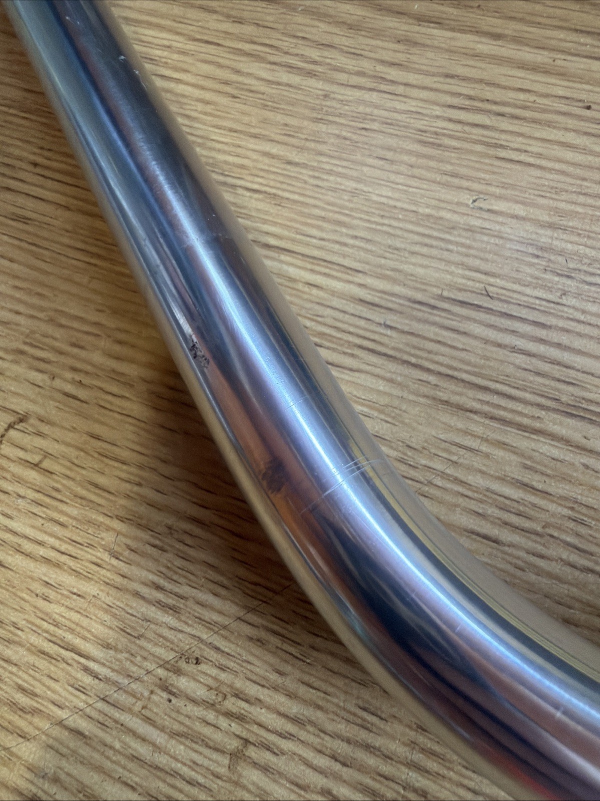 Velo Orange Curvy Alloy Bar, (31.8mm) 650mm, Silver