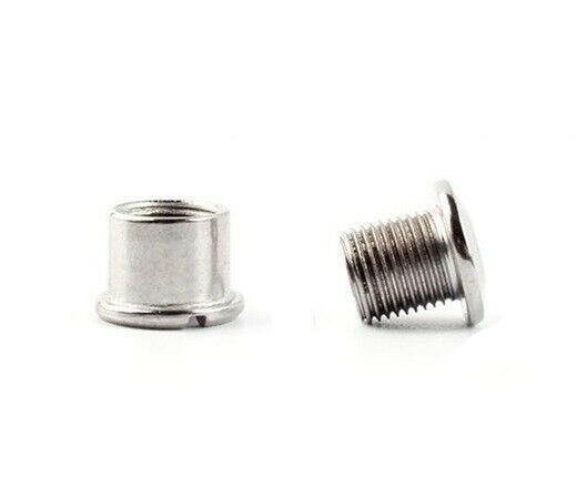 MTB Road Bike Crank Nuts Chainwheel Bolts Chainring Screws Bolt 6.5/8.5mm Steel