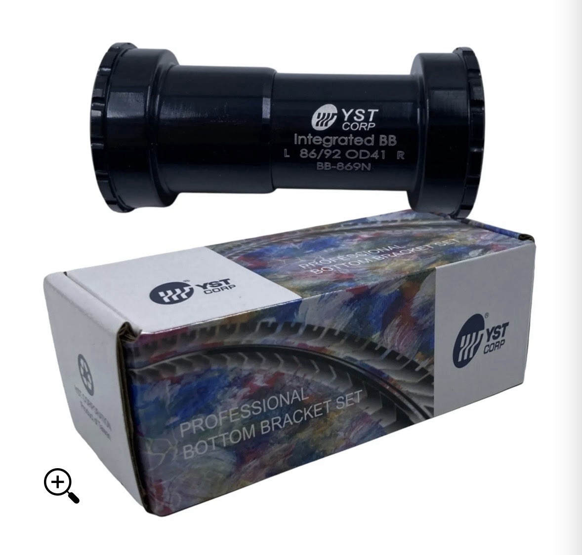 YST Press Fit Threaded Bottom Bracket | Shimano | 86/92 | 41mm | BB-869N