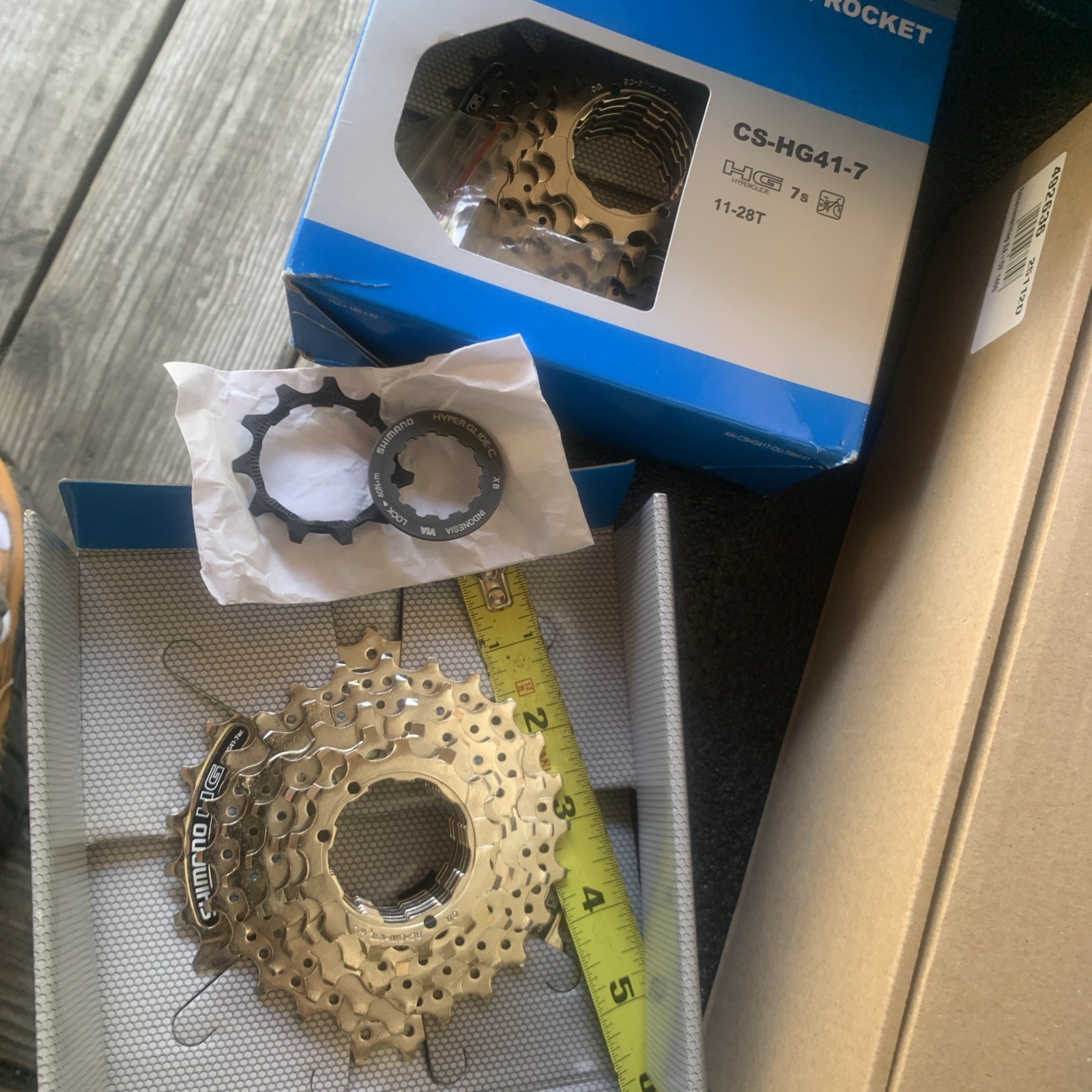 Shimano CS-HG41 Acera 7-Speed 28T Cassette – ECSHG417128