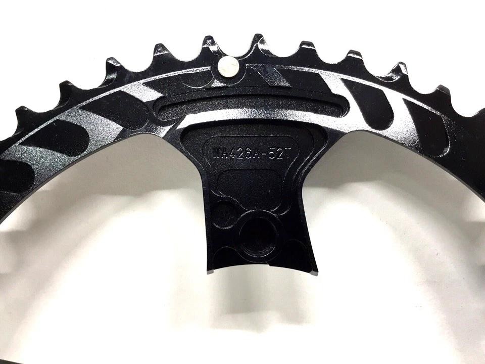 FSA K‑Force ABS 52T Chainring 110BCD 5‑Bolt 10‑11sp Red Decal WA426
