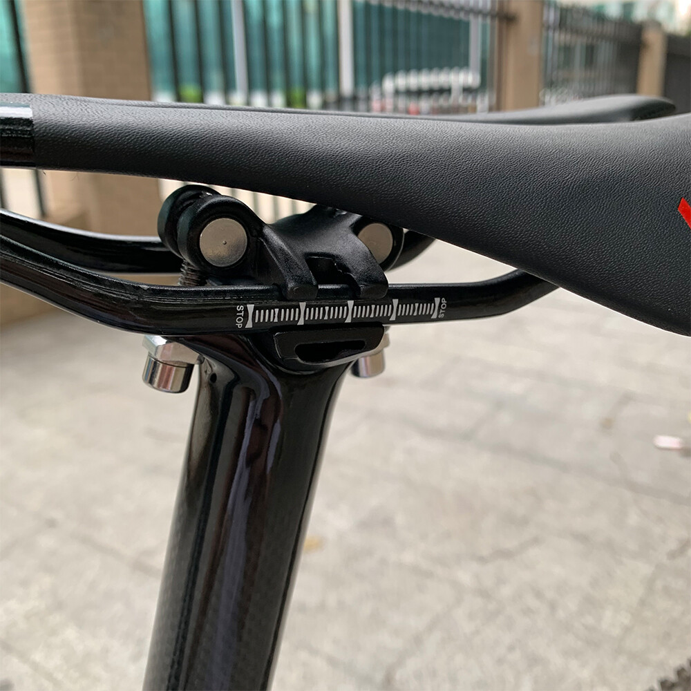 Carbon Bicycle Seatpost 25.4/27.2/30.8/31.6mm MTB Road Bike Seat Post 350/400mm