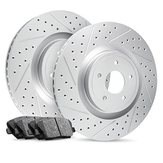 Front Brake Kit Fits 2019-2022 Genesis G70 | 2018-2022 Kia Stinger| Ceramic