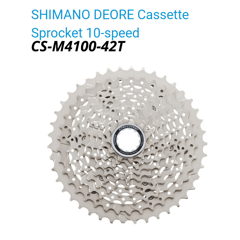 Shimano Deore 10S Groupset M4100 M4120 Group Kits Cassette Chain 4pcs/Set