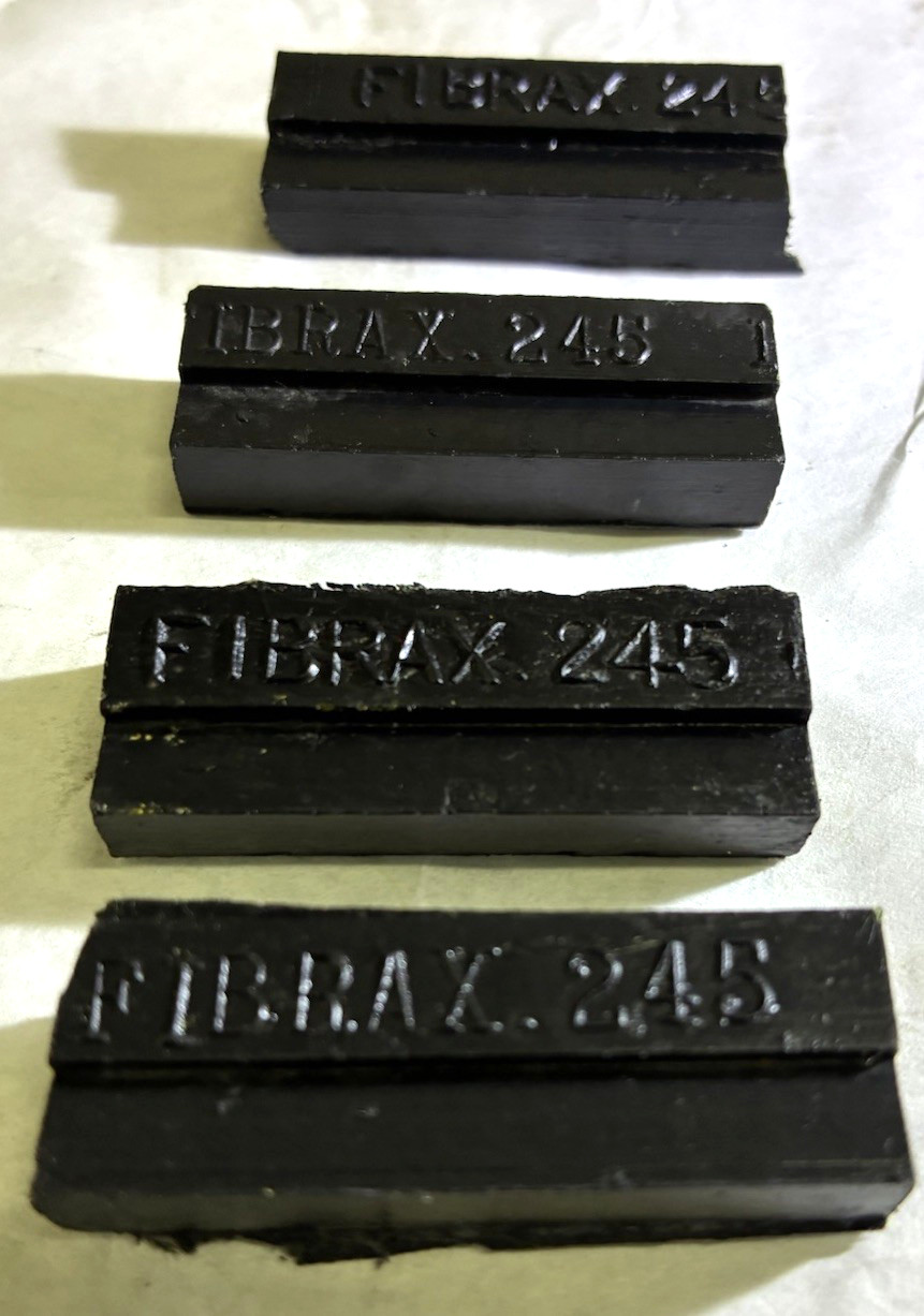 Original Fibrax #245 Brake Pads 4 (Full Set) Awesome English British