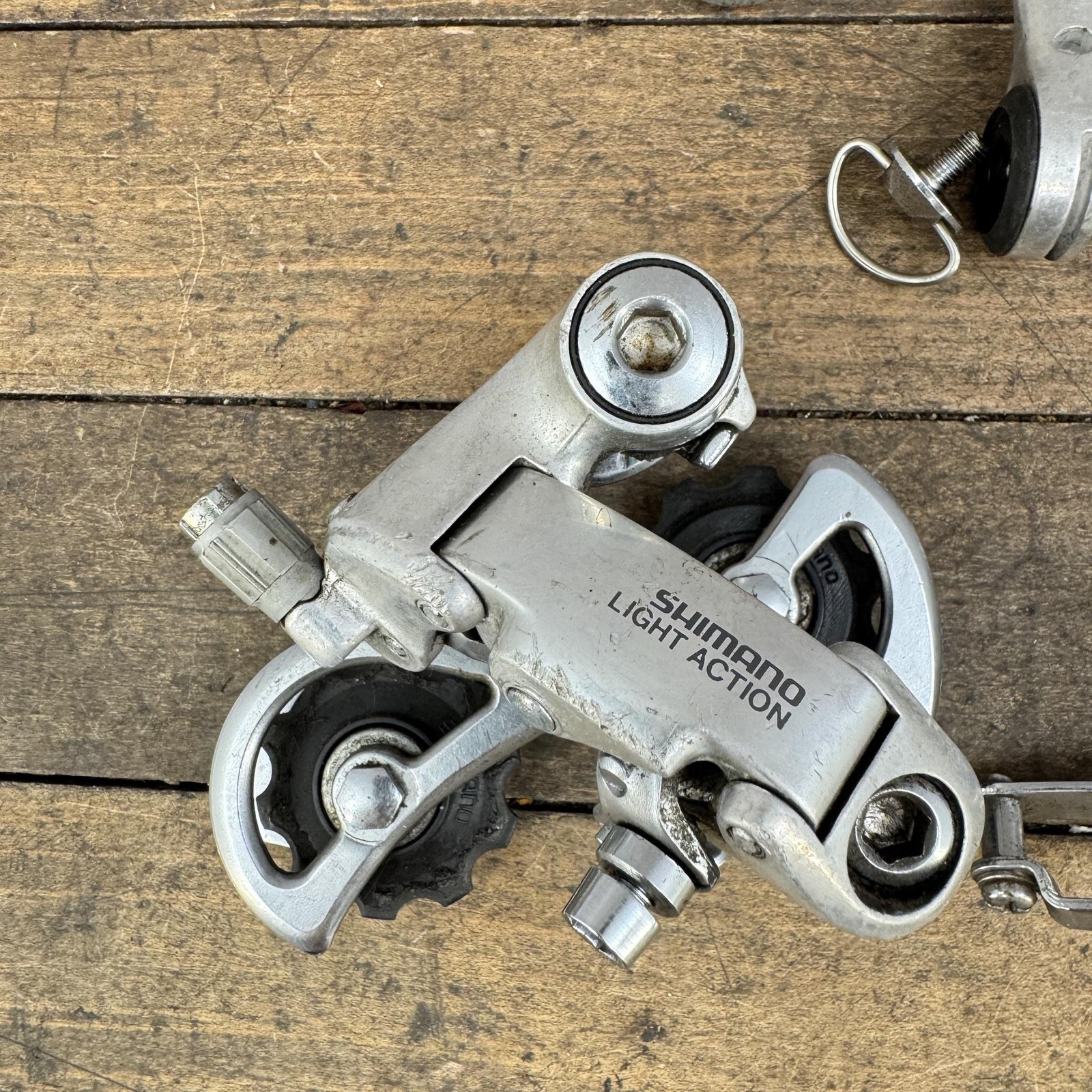 Vintage Shimano Light Action Derailleur Set FD-Z206 Shifter Group Japan Road