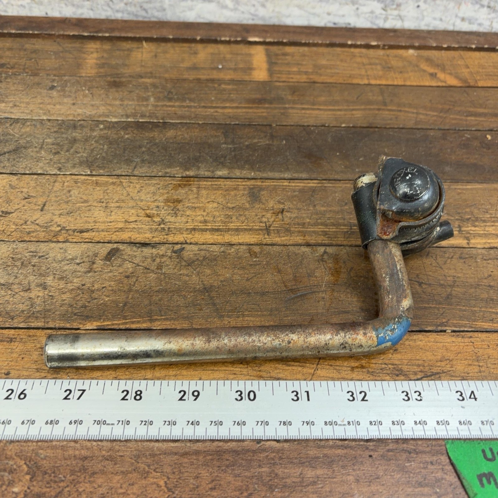 Vintage Lucky 7 Seatpost Troxel Clamp Guts 15mm Seven Steel Post Prewar Postwar