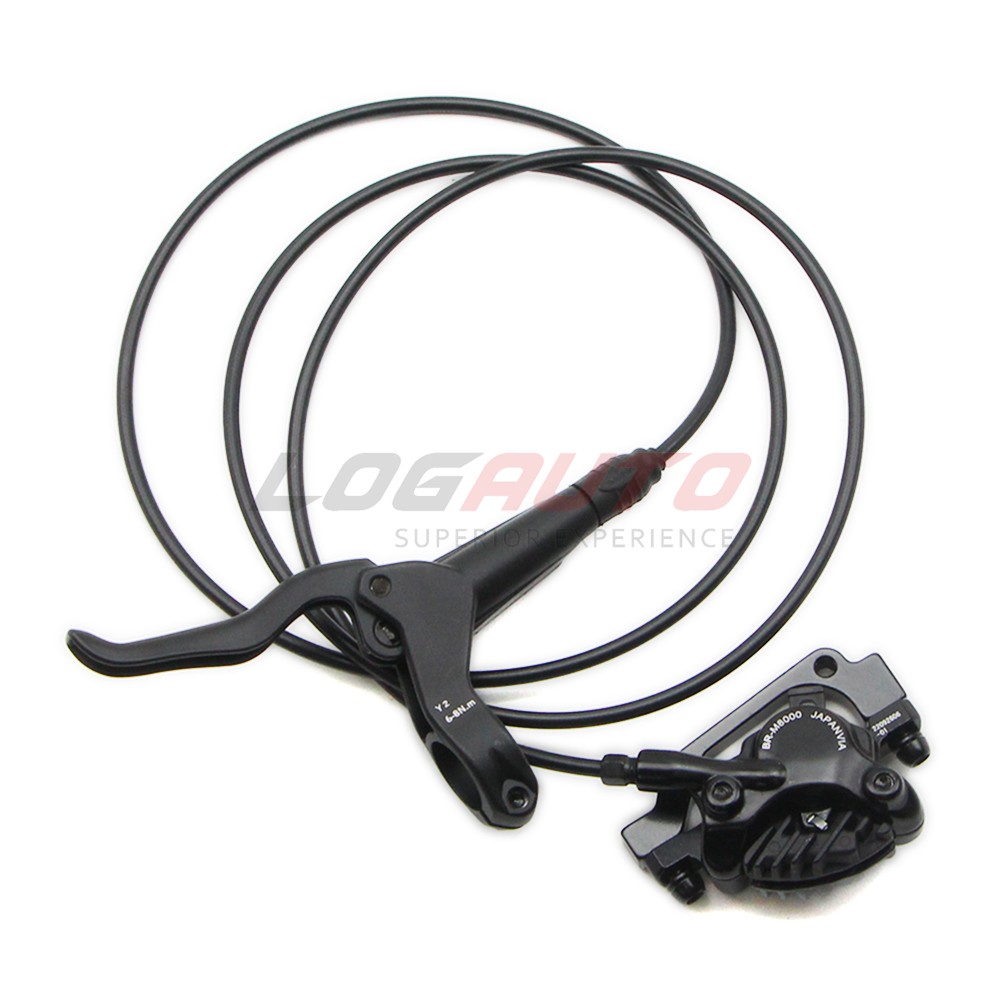 For XT M8000 Hydraulic Disc Front Rear Brake Set Lever Caliper 800mm/1550mm Bike