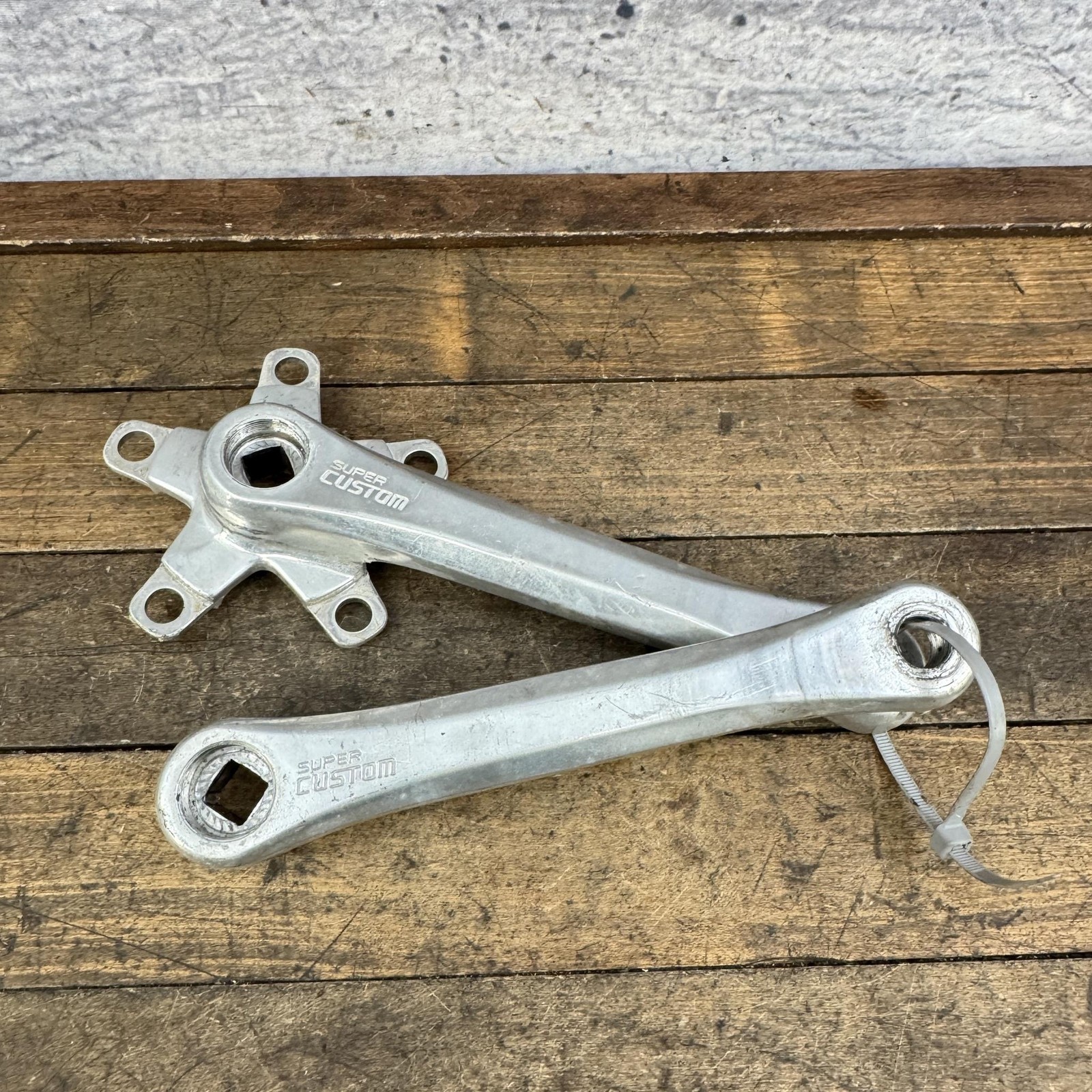 Vintage SR Super Custom Crankset 170mm 86 BCD Square Taper Road Bike Japan