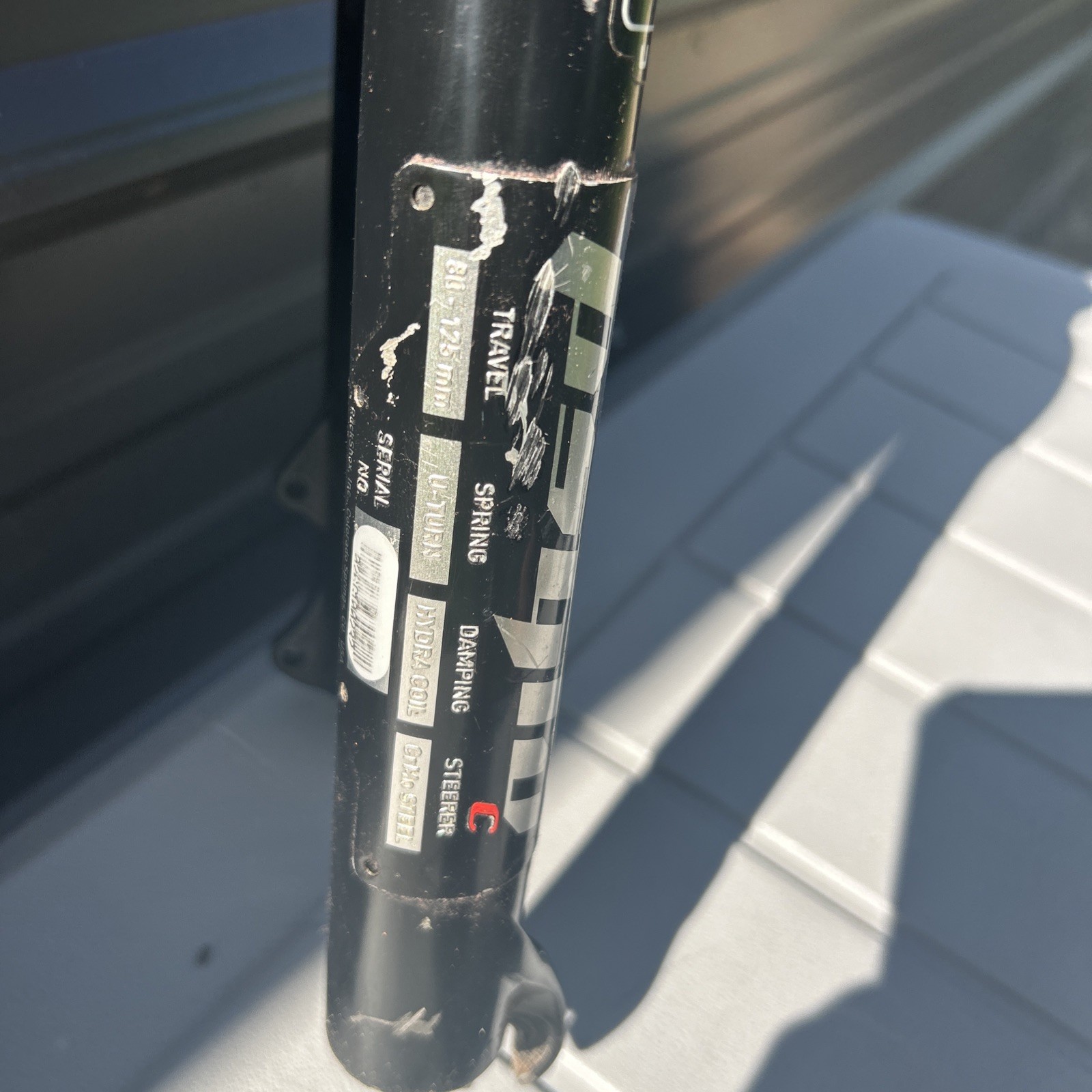 Rock Shox Psylo C U-Turn Hydacoil 80-125mm 1-1/8” 26″ Suspension Fork