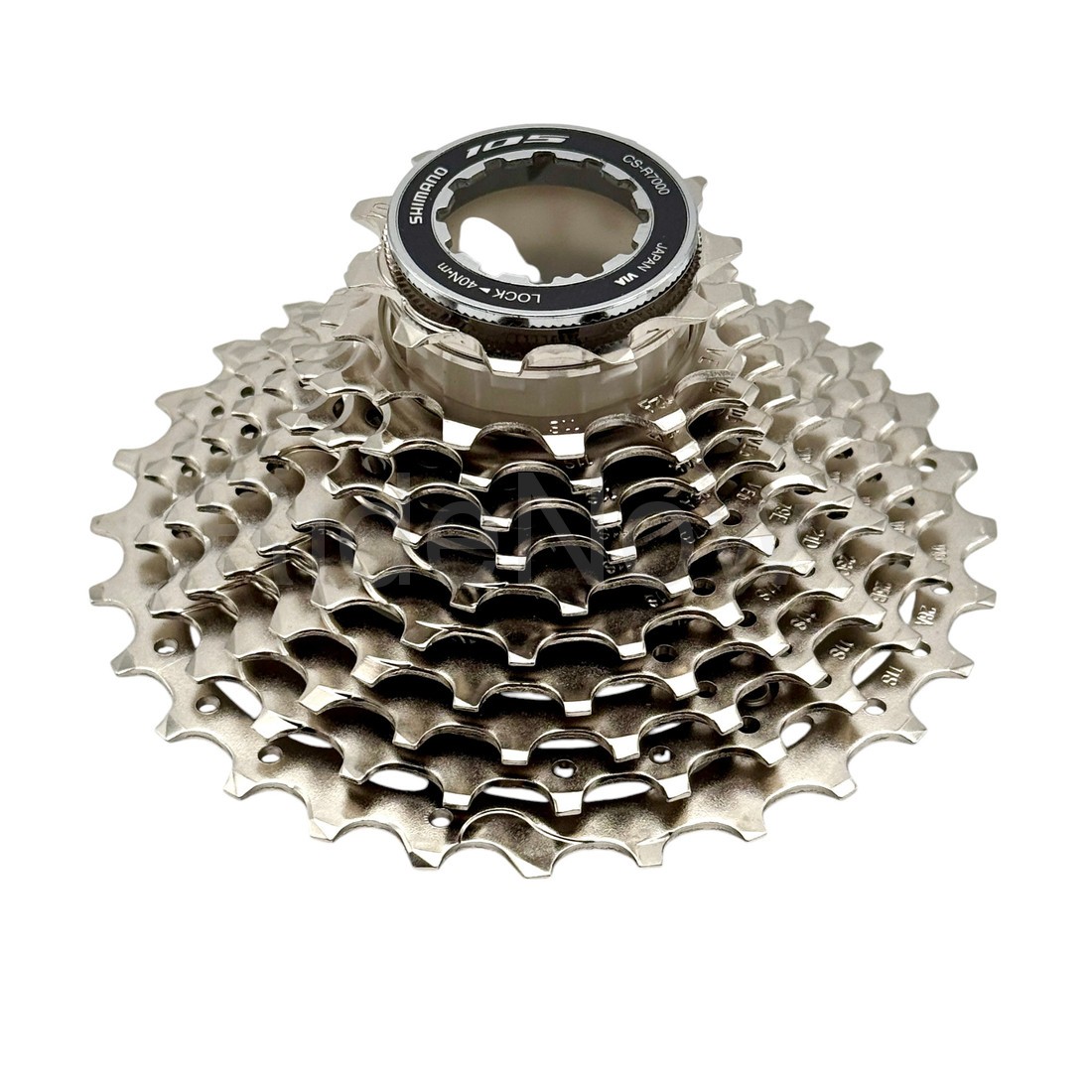 Shimano 105 CS-R7000 Cassette – 11 Speed, 11-28t, Silver ICSR700011128