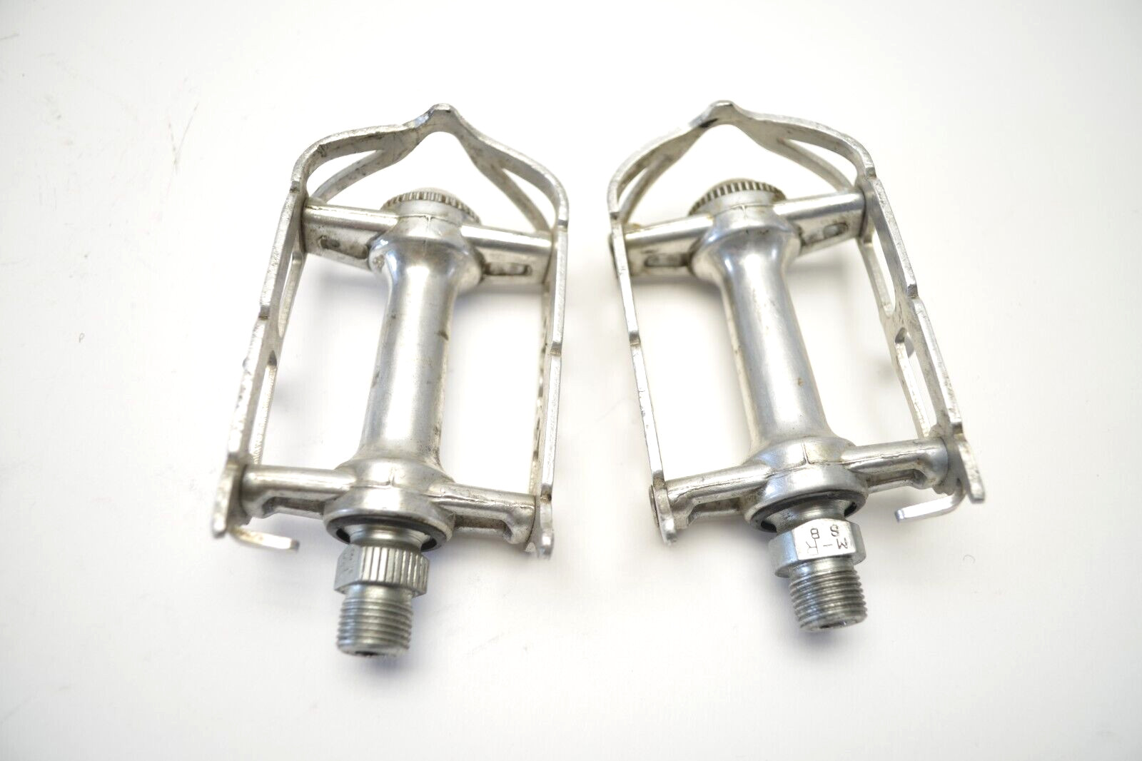 MKS SYLVAN SY-1 ALLOY ROAD TOURING RACE BICYCLE QUILLED PEDALS 9/16 x 20 TPI