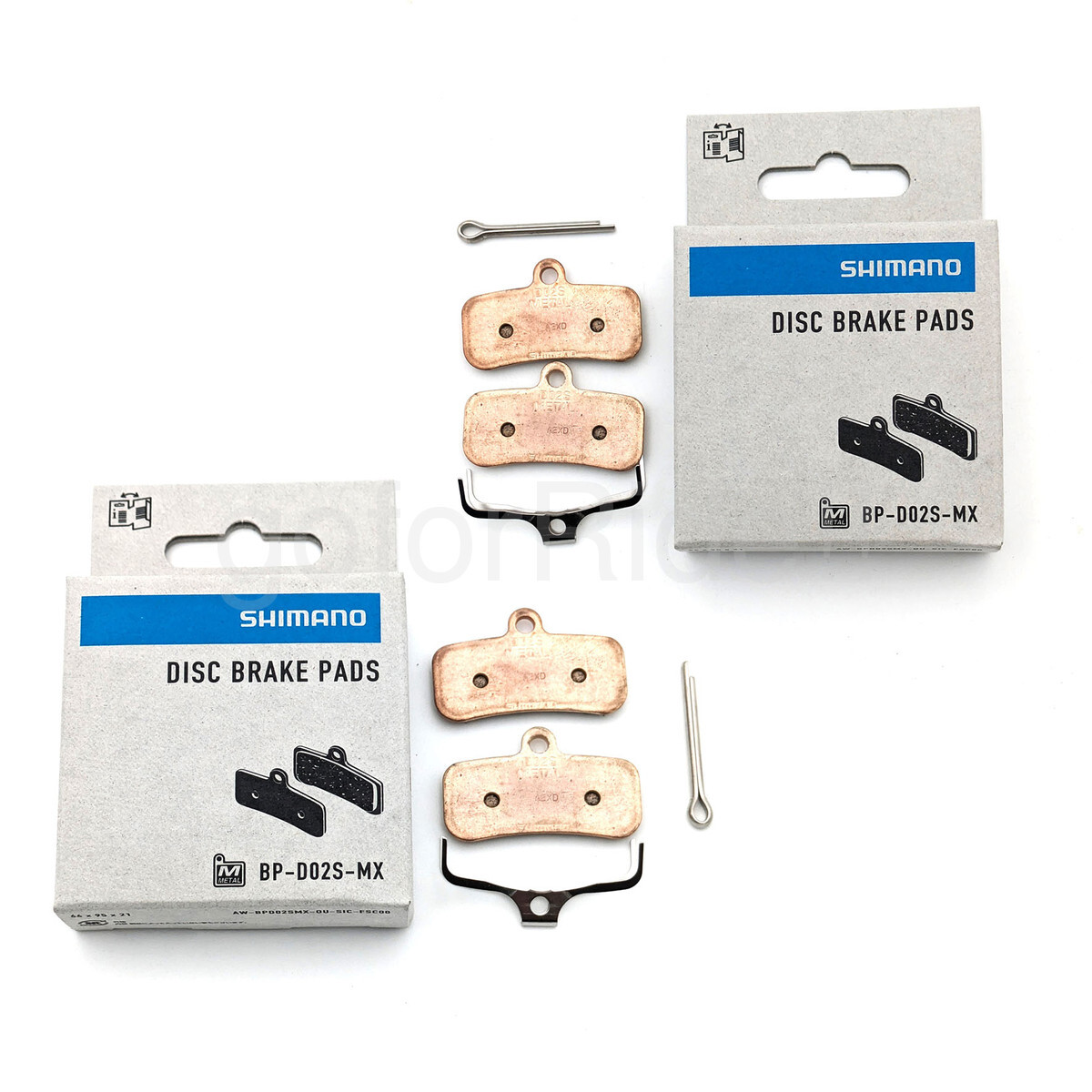Shimano M810 Metal Brake Pads for XT M820, M810, DEORE M6100, M5100, 2 Pairs