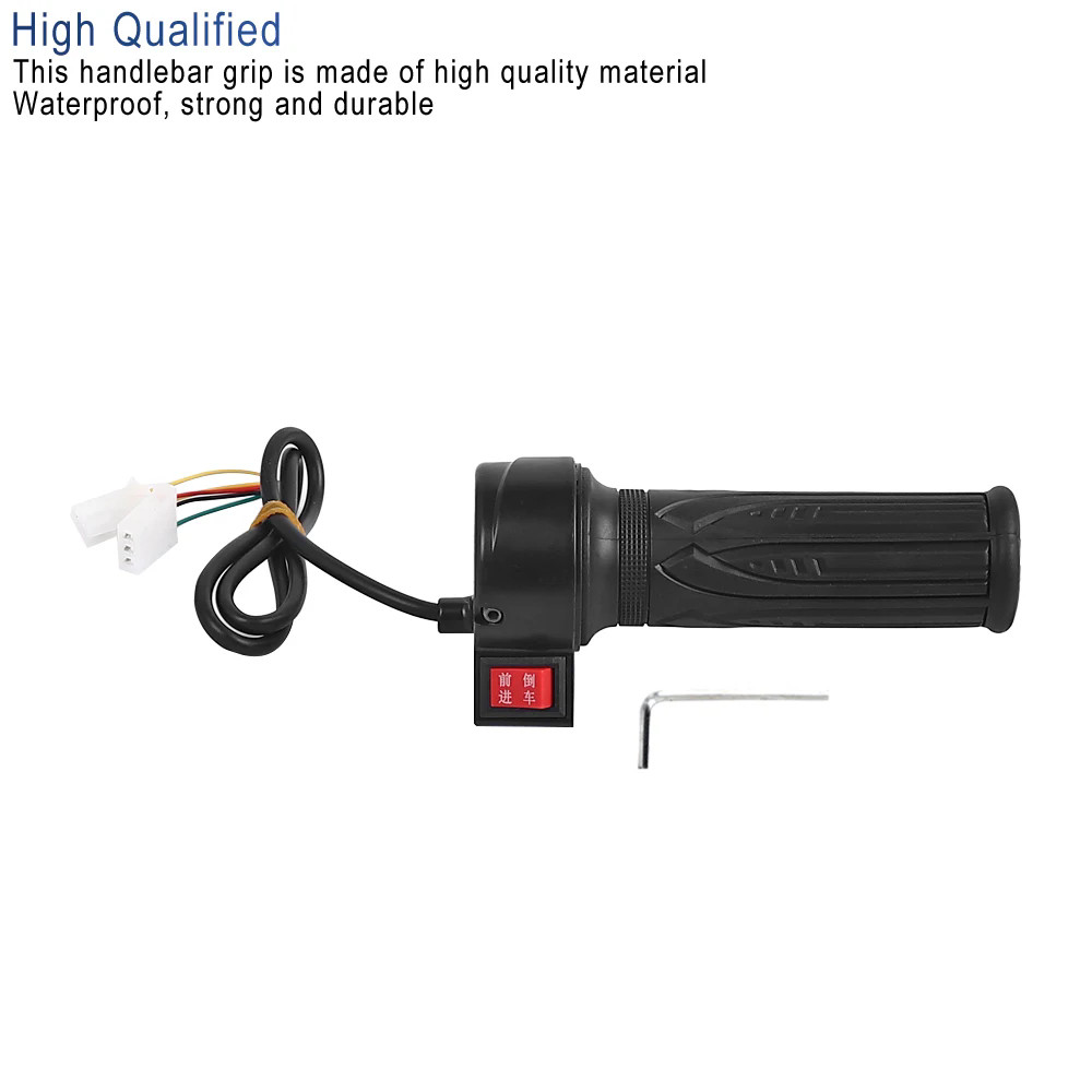 Accelerator Throttle Handle Grip Electric Bike Scooter Bicycle Speed Controller