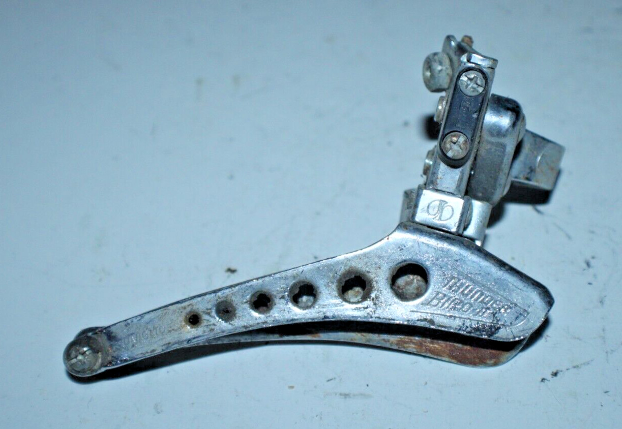 Vintage Shimano Thunderbird Double Front Derailleur 1″ Bottom-Pull USA Shipping!