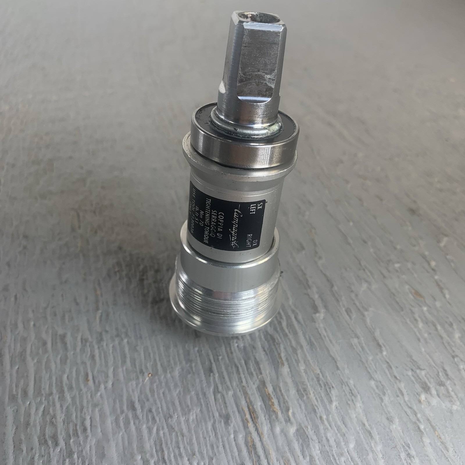 Campagnolo Chorus Bottom Bracket Italian 36x24T 102mm ISO Square Taper Parts