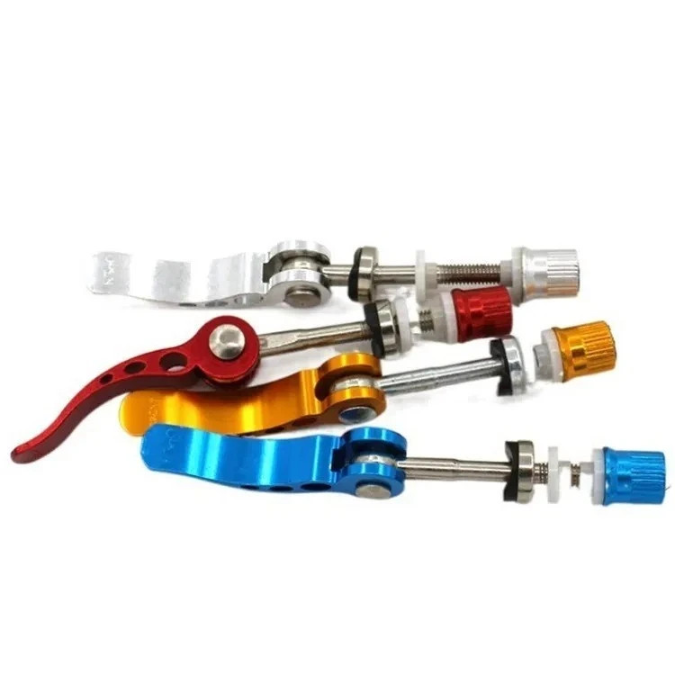 Aluminium Bike Seatpost Clamp Quick Release Mtb Seat Tube Bicycle Part