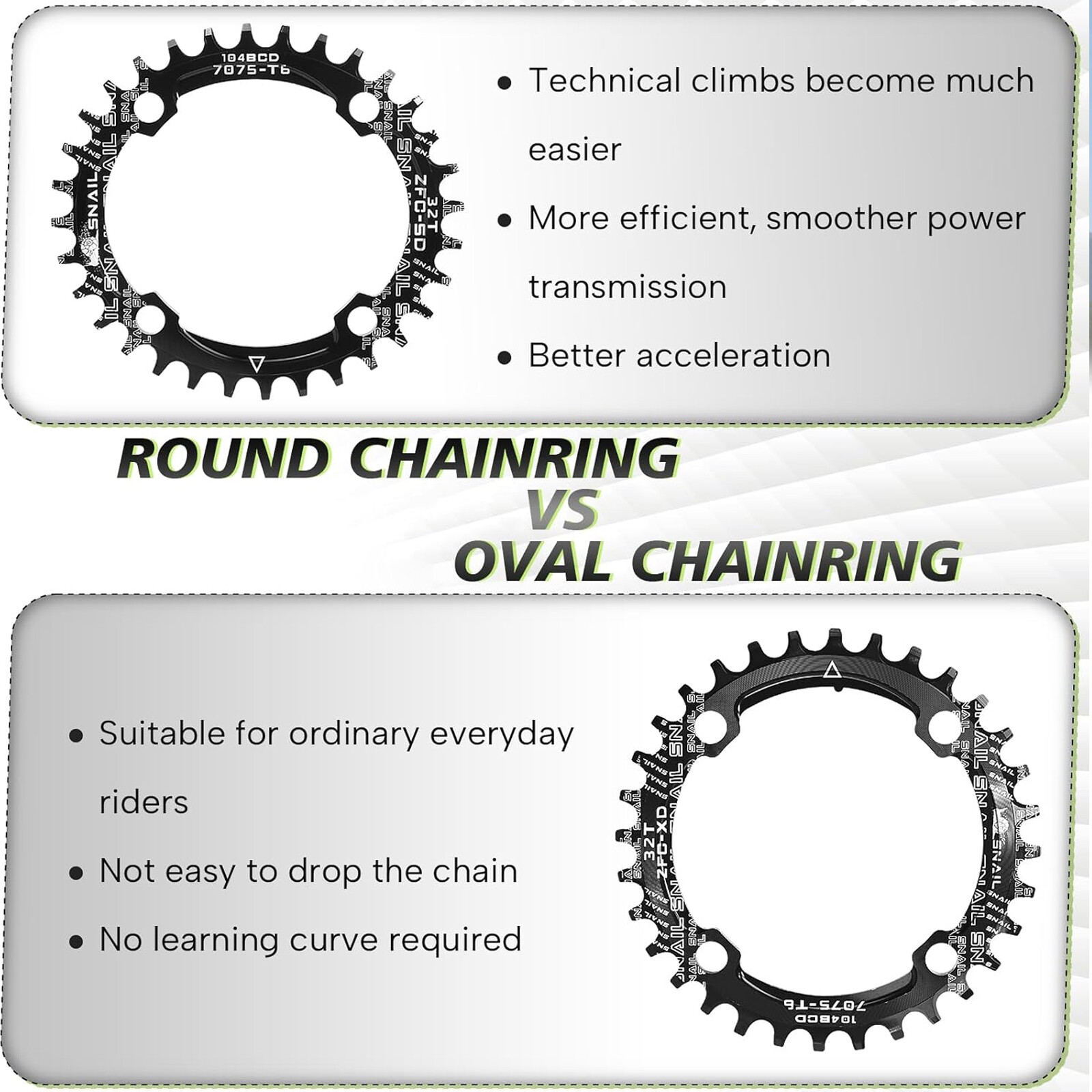 Mountain Bike Crankset 104BCD Crank 32-42t Chainring Narrow Wide BB For Shimano
