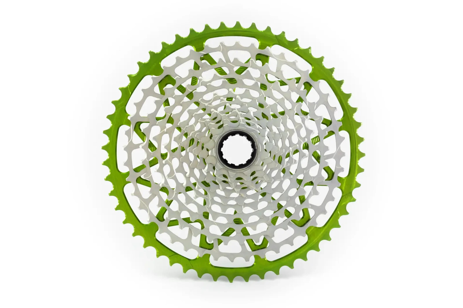 NEW! Garbaruk Wide-Range 12-Speed GEN 2.0 Cassette, SRAM XD/XDR, 10-50T, GREEN