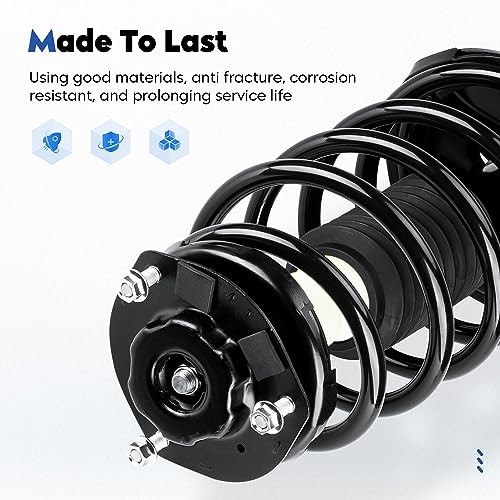 Front Complete Struts Assembly w/Coil Spring Fit for Toyota Sienna 3.3L FWD 7