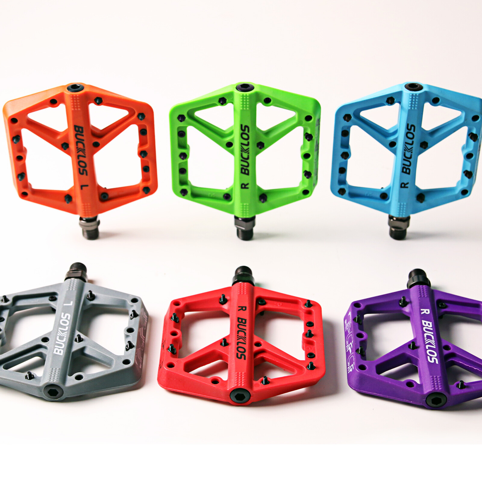 MTB Platform Pedals Bicycle Bearing Pedal Road/Mountain Bike Flat Pedal 9/16″ US