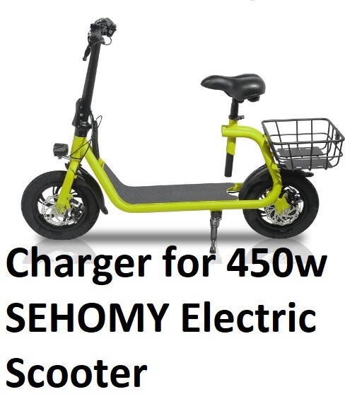 🔥Electric Bike Scooter battery Charger for SEHOMY Electric Scooter 🔥